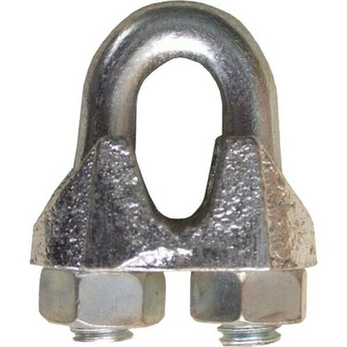Morris 17302 Galvanized Iron Rope Clips - Strong and Tough