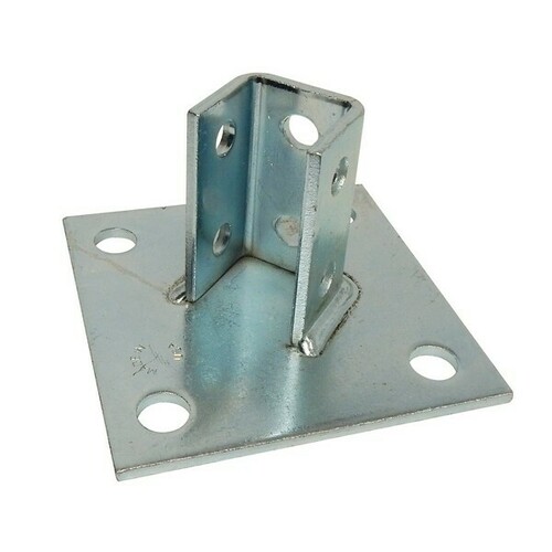 Morris 17452 Heavy-Duty 4-Hole Fence Post Base
