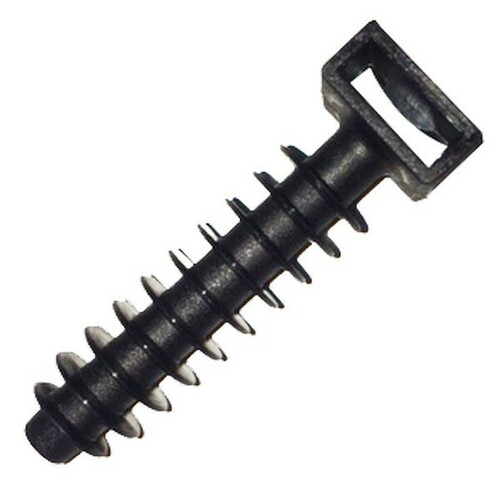 Morris 20348 Masonry Wall Plug Tie Mounts for Extra Holding Strength