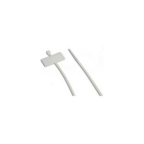 Morris 20363 Marker Zip Cable Ties for Clear Cable Bundle Labeling
