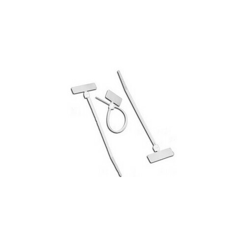 Morris 20364 Marker Zip Cable Ties for Clear Cable Bundle Labeling