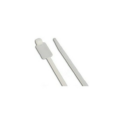 Morris 20367 Marker Zip Cable Ties for Clear Cable Bundle Labeling
