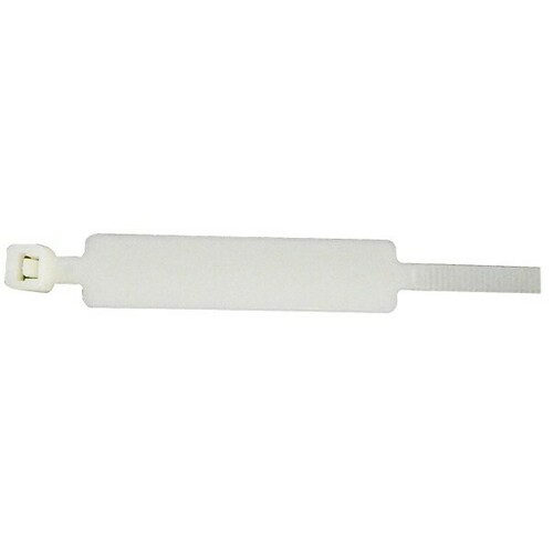 Morris 20368 Marker Zip Cable Ties for Clear Cable Bundle Labeling