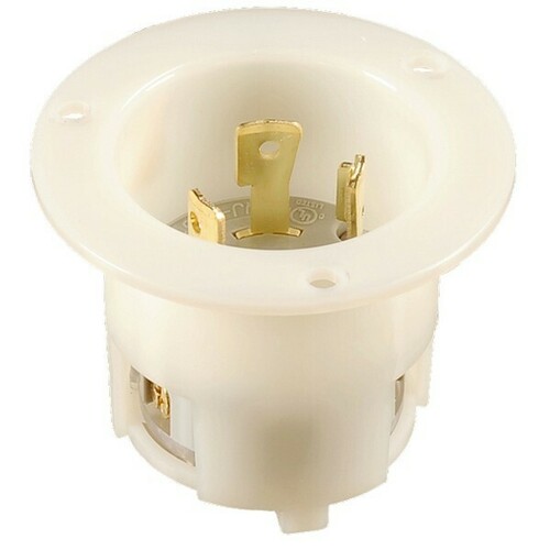 Morris 20441 Twist Lock Plugs Receptacles for Generators Power Applications