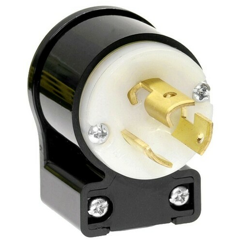Morris 20444 Male Twist Lock Plugs for Generators and Power Equipment