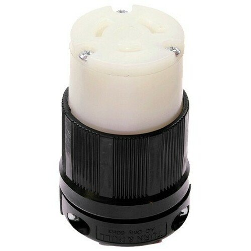 Morris 20448 Twist Lock Plugs Receptacles for Generators and Power Equipment