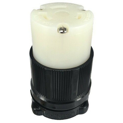 Morris 20451 Twist Lock Plugs Receptacles for Generators Power Applications