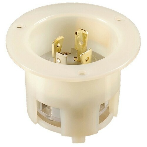 Morris 20456 Twist Lock Plugs Receptacles for Generators Power Applications