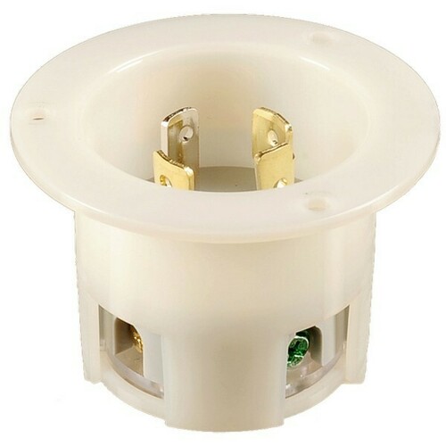 Morris 20458 Twist Lock Plugs Receptacles for Generators and Power Applications