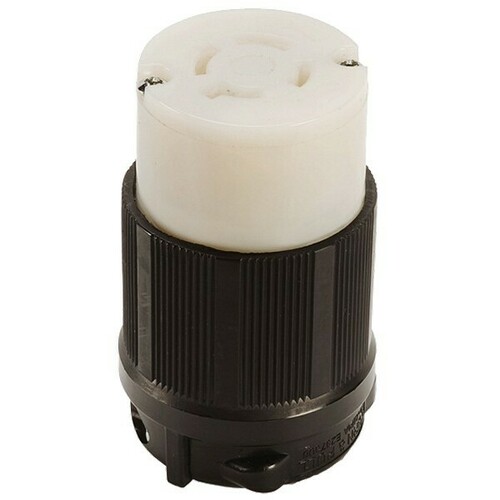 Morris 20465 Twist Lock Plug for Generators and Equipment Power Applications