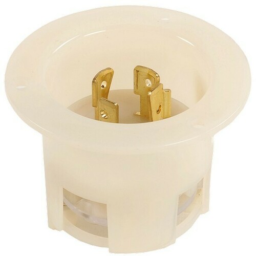 Morris 20467 Twist Lock Plugs Receptacles for Generators and Power Applications