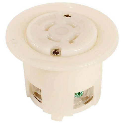 Morris 20468 Twist Lock Plugs Receptacles for Generators Power Applications