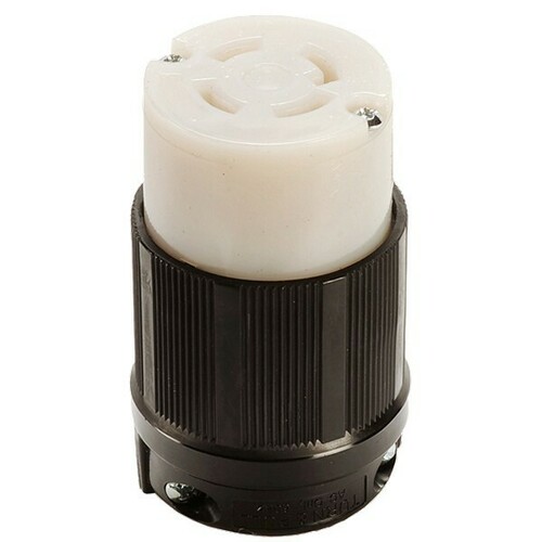 Morris 20470 Twist Lock Plug for Generators and Equipment Power Applications