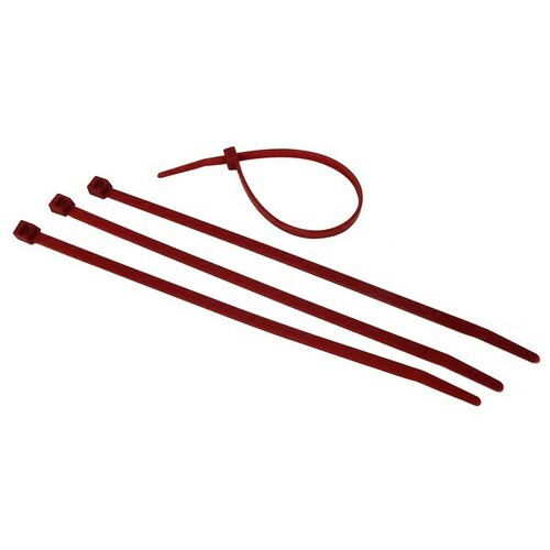 Morris 20982 Air Handling Zip Cable Ties for Plenum Areas - Safe Code Compliant