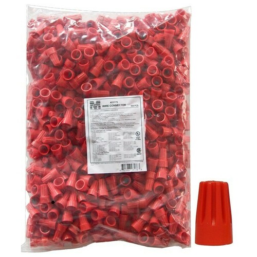 Morris 23176 Color-Coded Screw-On Wire Connectors for Quick Connections