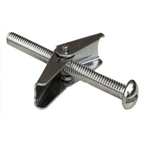 Morris 30840 Pan Head Slotted Toggle Bolt - Spring Wing Hollow Wall Anchor