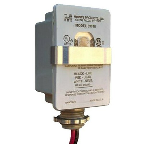 Morris 39010 Weatherproof Photocontrols with Useful Features