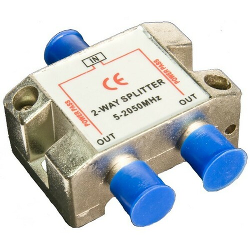 Morris 45034 Heavy Duty 2-Way Splitters with Screw Mount