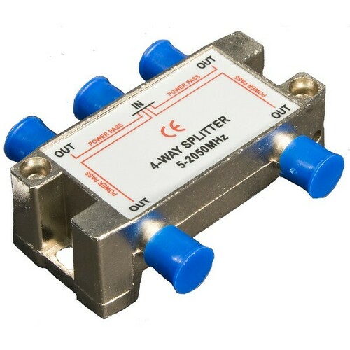Morris 45054 Larger 4-Way Splitters for Big Applications