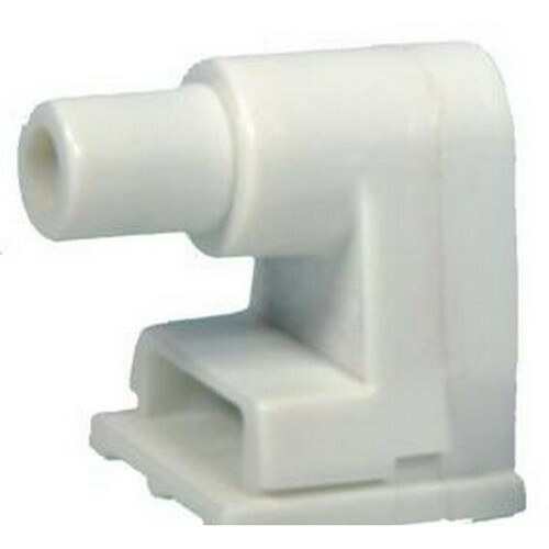 Morris 45232 Single Pin Fluorescent Lampholder Plunger - Quality Pedestal Holder