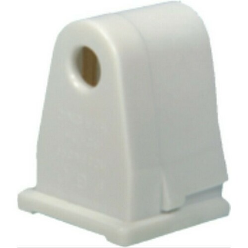 Morris 45233 Single Pin Fluorescent Lampholder - Fixed Quality Pedestal Design