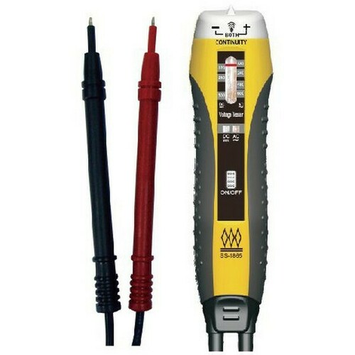 Morris 59100 LCD Live Wire Stud Detector for Carpenters Electricians