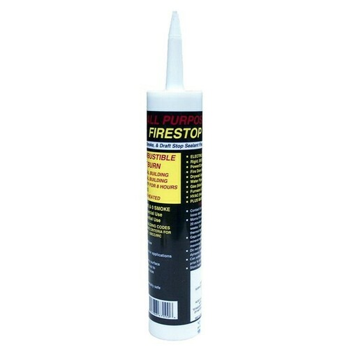 Morris 67090 Silicate Fire Stop Caulk for Commercial Residential Buildings