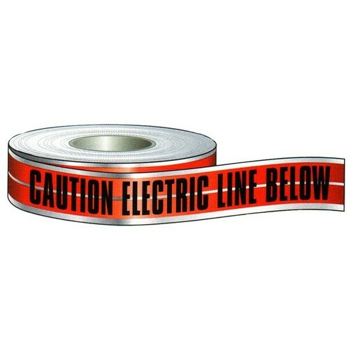 Morris 69040 Detectable Foil-lined Underground Tape for Metal Detectors