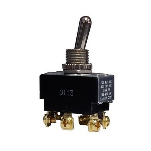 -Off Morris 70250 Heavy Duty Momentary Contact Toggle Switch SPST, Screw Terminals Morris Products On
