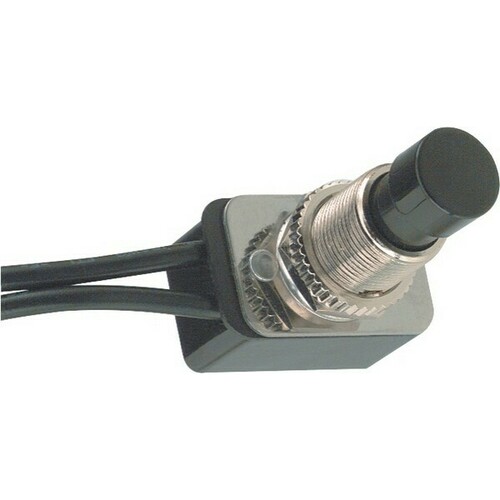 Morris 70160 Basic SPST Push Button Switch for Various Applications