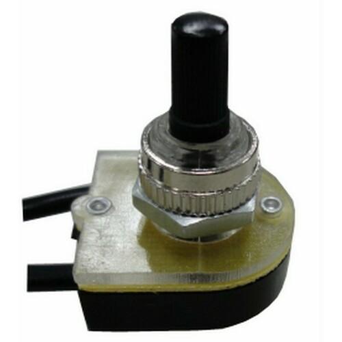 Morris 70222 Black Rotary Canopy Button for a High-End Look