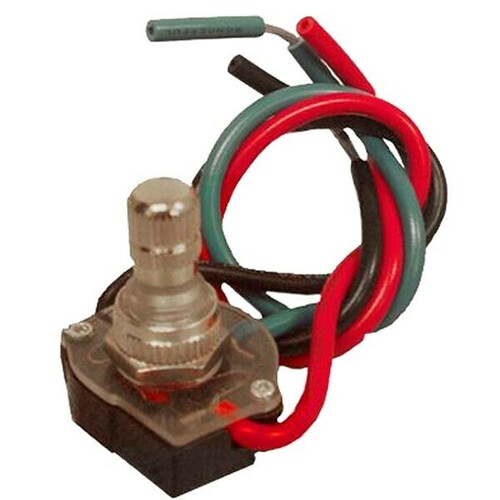 Morris 70230 Brass Rotary Canopy Button for a High-End Look