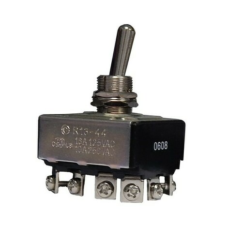 Morris 70305 Durable Brass and Nickel Plated Multi-Pole Toggle Switches