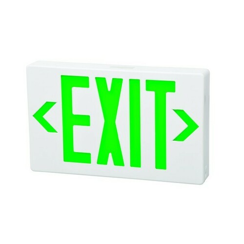 Morris 73514 Classic LED Exit Sign - Clear and Highly Visible