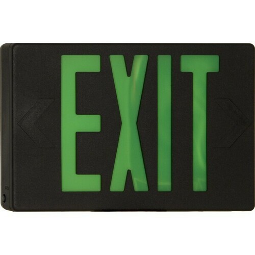 Morris 73025 Classic LED Exit Sign - Clear Highly Visible