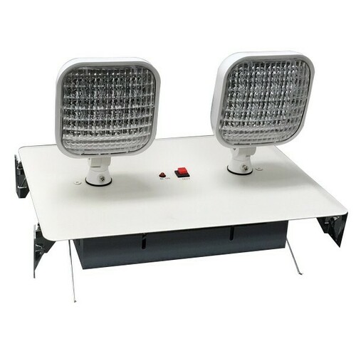 Morris 73158 Recessed Twin Head Emergency Exit Lights