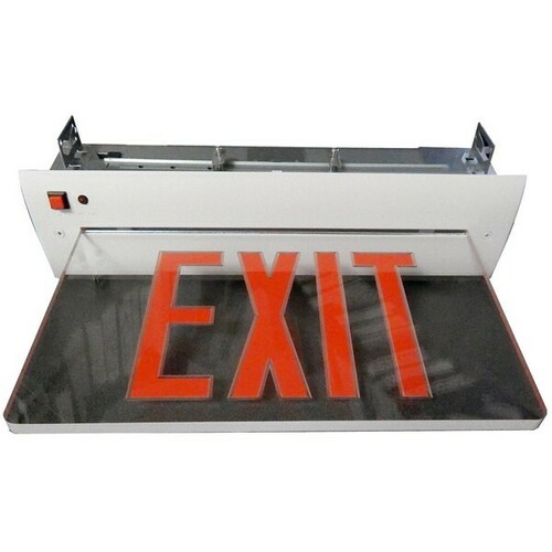 Morris 73331 A stylish, Edge Lit LED Exit Sign.
