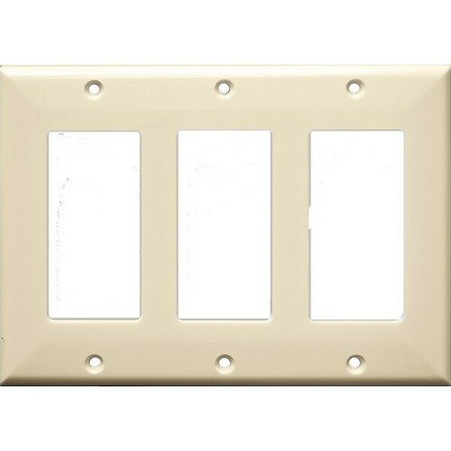 Morris 81133 You can't beat this 3 Gang Decorative/GFCI Wall Plate.