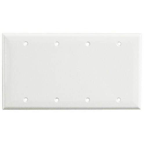 Morris 81541 Impact Resistant 3-Gang Wall Plate Blank