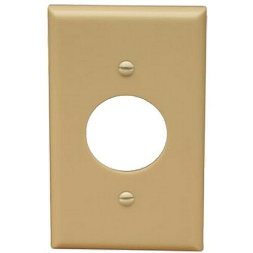 Morris 81610 Durable Single Receptacle 1-Gang Wall Plate