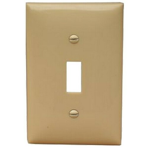 Morris 81710 Durable Lexan Wall Plate for 1 Gang Midsize Toggle Switch