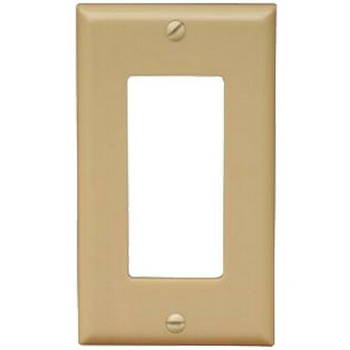 Morris 81720 1 Gang Wall Plate for Midsize Decorative/GFCI
