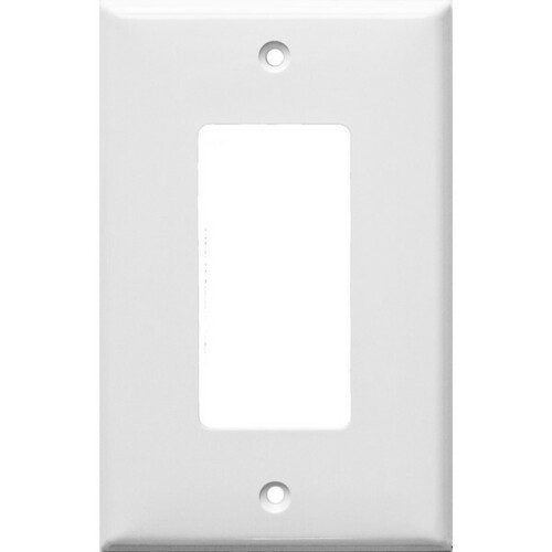 Morris 81721 1 Gang Wall Plate for Midsize Decorative/GFCI