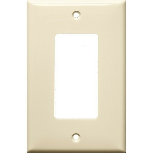 Morris 81723 1 Gang Wall Plate for Midsize Decorative/GFCI