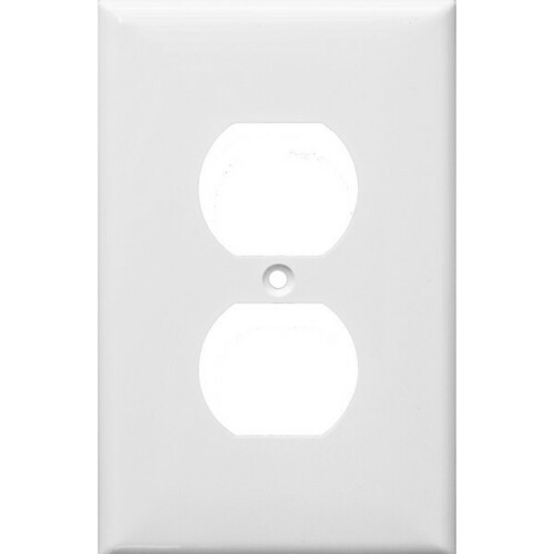 Morris 81731 Oil Resistant Wall Plate for Midsize Duplex Receptacle