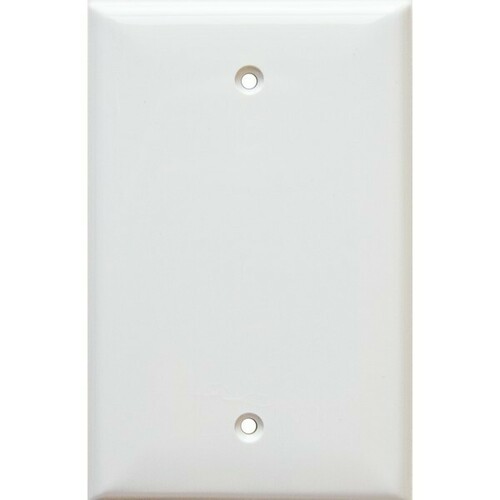 Morris 81741 Classic 1 Gang Wall Plate for Midsize Blank