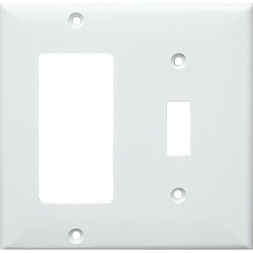 Morris 81791 Classic 2 Gang Wall Plate for Midsize Toggle/GFCI