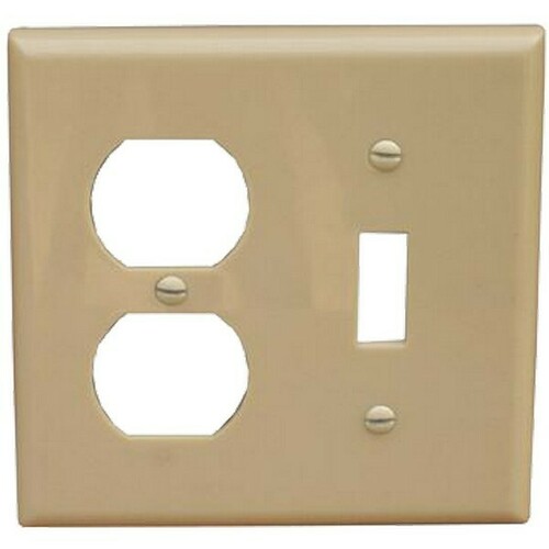 Morris 81795 Classic 2 Gang Wall Plate for Midsize Toggle Duplex
