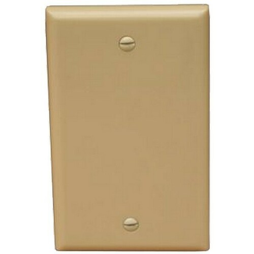 Morris 81840 Oversize 1 Gang Wall Plate with Matching Screws