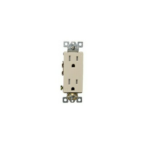 Morris 81960 Tamper Resistant Decorative Duplex Receptacles - Safe Attractive